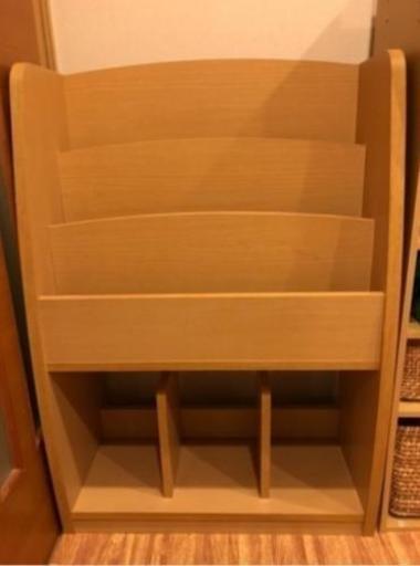 絵本ラック  ベビー  収納