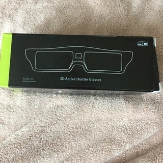  【新品】アクティブシャッター方式 3Dメガネの画像