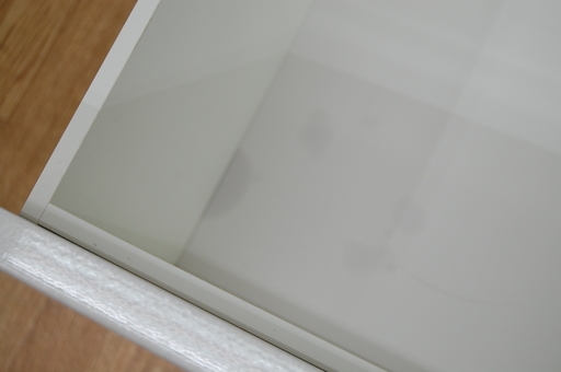 松田家具 レンジボード ストーン調 幅78.5×奥45×高201cm 食器棚  ☆ PayPay(ペイペイ)決済可能 ☆ 札幌市 清田