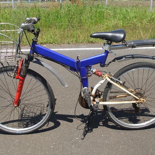 26インチ折り畳み自転車