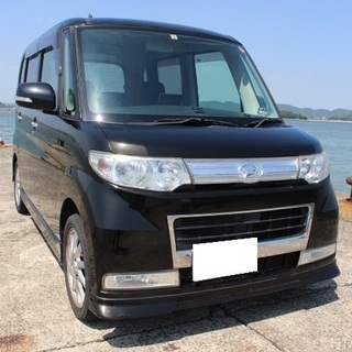 車検２年付★ダイハツ★タントカスタム★Ｌ３７５Ｓ◆人気の黒★左電...