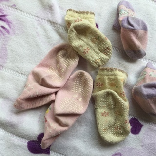 手作り ベビー帽子  ソックスの画像