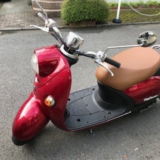 ヤマハ ビーノ SA26J ４ストローダウン シャコタン バッテリー外装新品の画像