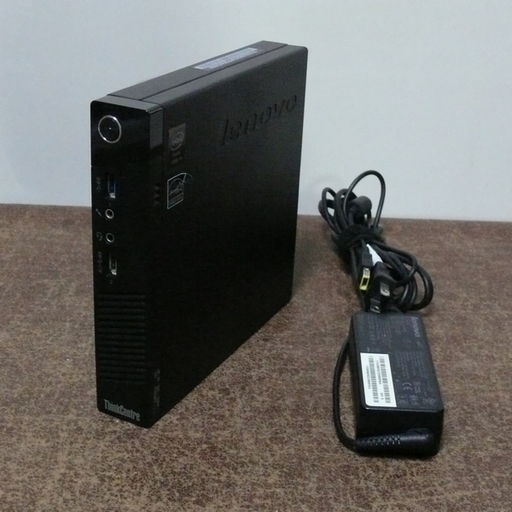 デスクトップパソコン Lenovo M73 Tiny 10AX006NJP Corei3-4130T-2.9GHz/SSD128GB/4GB/win10