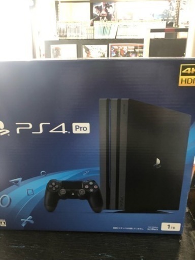 最新式 ps4 pro 1TB ブラック