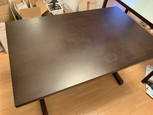 天然木使用 ダイニングテーブル 1200×750×700cm 美品です