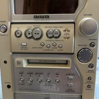 aiwa のコンポ