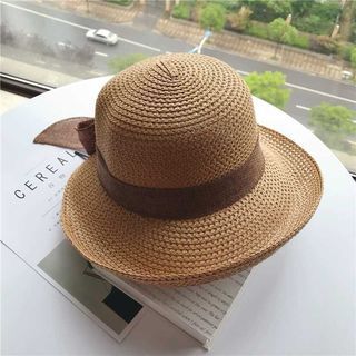 【新品】デザインハット/リボン/女性用の画像