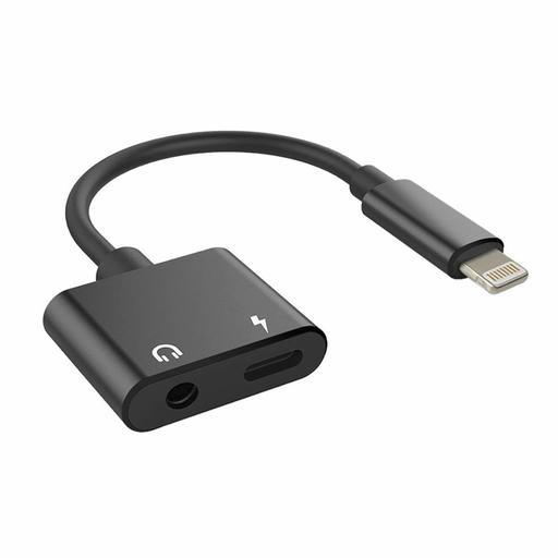 【高音質+通話可能】 iPhone イヤホン 変換アダプタ 音楽調節 3.5mm イヤホン + 急速充電接続ケーブル iPhone 充電 イヤホン 同時