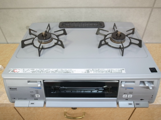 リンナイ LPガスコンロ RT63WHT-L 2016年製