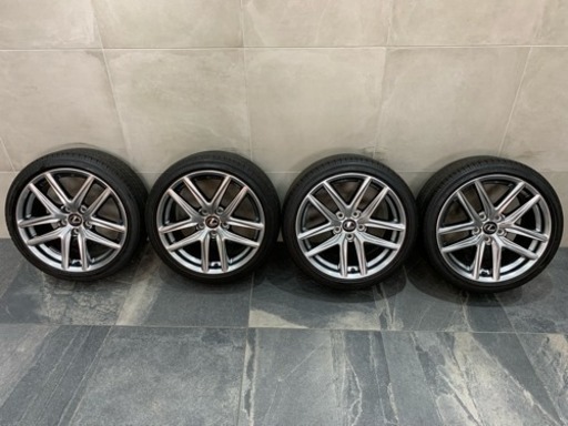 レクサスISタイヤ付Fスポーツ純正アルミホイール