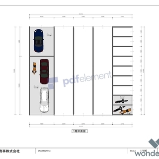 幅広残り１区画のみ　新築　7月完成予定　高級車外車　貸しガレージ　貸し工場　貸し事務所　貸し倉庫　作業場　ガレージ　整備工場　個人ショップ　独立　本田近く　ツインリンクもてぎ　近く - 宇都宮市
