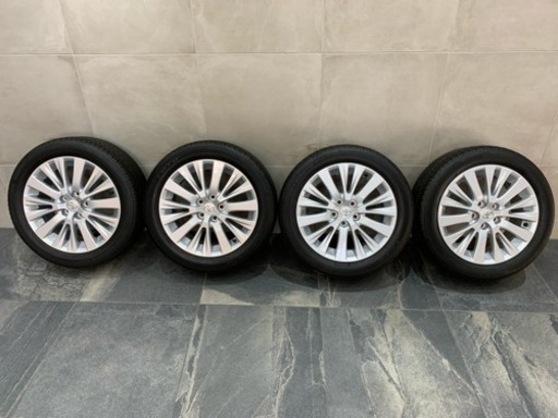 トヨタ20後期アルファード ヴェルファイア新品タイヤ付新品純正アルミホイール
