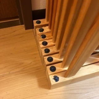 ベビーサークル 木製 8枚セットの画像