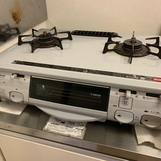 【相手決まりました】リンナイ ガスコンロ プロパン 2口コンロ