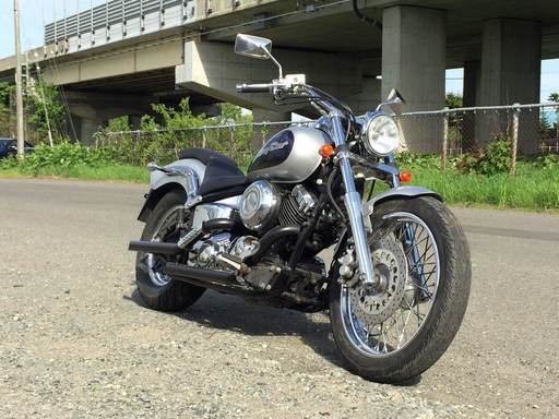 ★ヤマハ ドラッグスター400 4TR② 5450km 始動動画アリ 新品タイヤ付き★交換下取り上取り可札幌