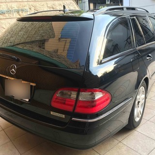 E240 車検長い／屋根保管整備済！後期仕様／ETC／LEDポジション&ライセンス灯／ヘドライト新品／スモークテール／純正ナビ／DVD／Pシート／オートクルーズ／フルオートエアコン他の画像
