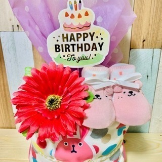 おむつケーキ angelシリーズ 出産祝いに