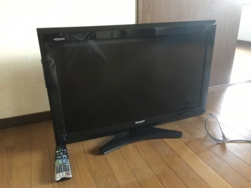 受け渡し確定 SHARP AQUOS 液晶テレビ 32型 リモコン付き