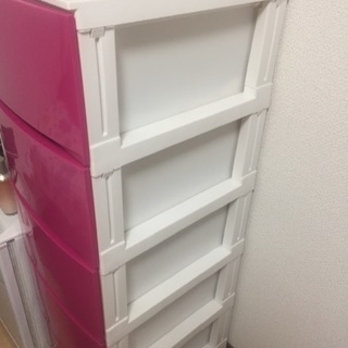 5段収納の画像