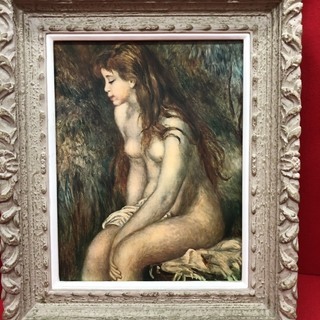 値下げしました 絵画　ルノワール　複製画　裸婦