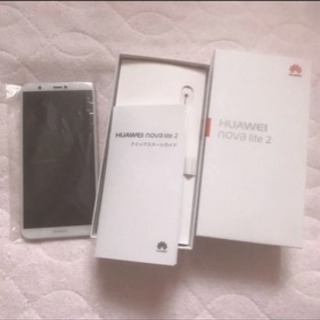 HUAWEI nova lite2 Gold Softbank  