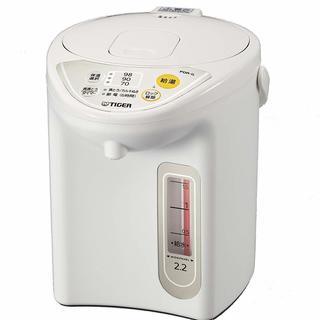 タイガー マイコン電気ポット 2.2L アーバンホワイト PDR...