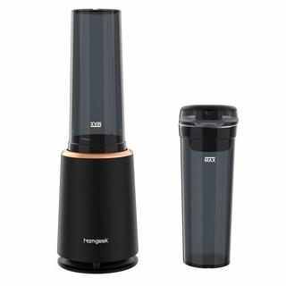 新品 homgeek ジューサー ミキサー 小型 スムージー 氷...