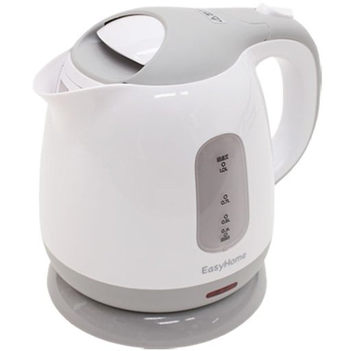 新品 ヒロ・コーポレーション 電気ケトル 1.0L コンパクト グレー KTK-300-G