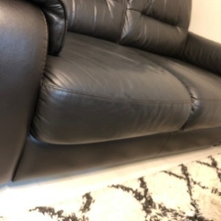 本革ソファ(定価15万)の画像