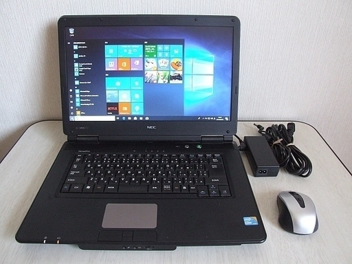 高速SSD120GB搭載　NEC VersaPro VX-C　バッテリー不良