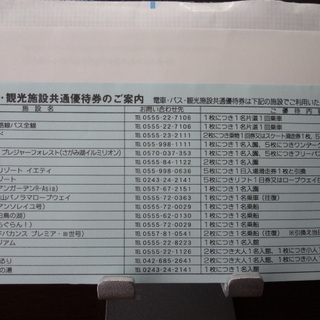 ★最新★富士急ハイランドフリーパス2名様分と優待券1冊2019/11/30までの画像