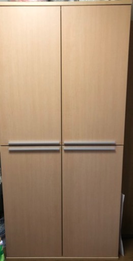 ほぼ新品 棚付きワイドタイプロッカー クローゼット