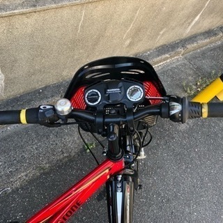 26インチ、ジュニアマウンテンバイクの画像