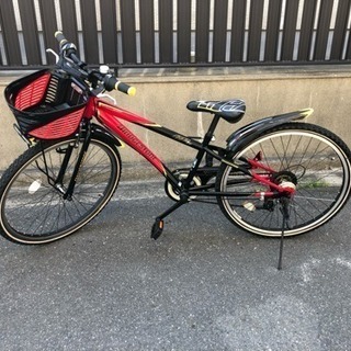 26インチ、ジュニアマウンテンバイクの画像