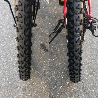 26インチ、ジュニアマウンテンバイクの画像