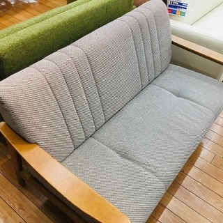 トレファク鶴ヶ島店】浜本工芸 2人掛けソファー