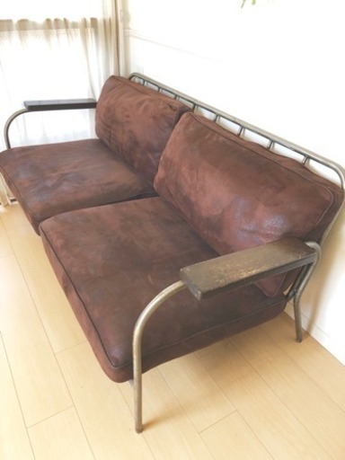 ジャーナルスタンダード ファニチャー 本革ソファ