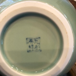 香祥作 九谷 花瓶の画像