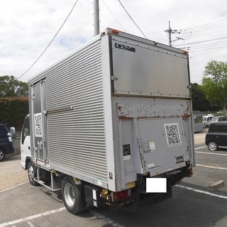 H15　エルフ　2トン積みパネルバンテールゲートリフター　クラッチフリー　車検1年付き　13645の画像