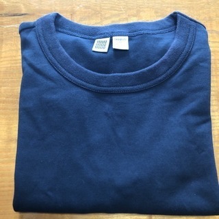 UNIQLO  クールネックTシャツ(ブラック)の画像