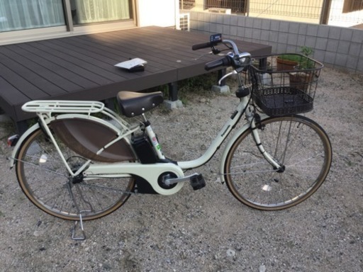 購入者決定しました  Panasonic電動アシスト自転車 ビビスタイル