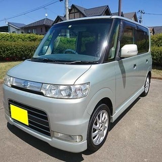 【成約済み】人気のタントカスタム VSエアロ 車検2年付 純正エ...