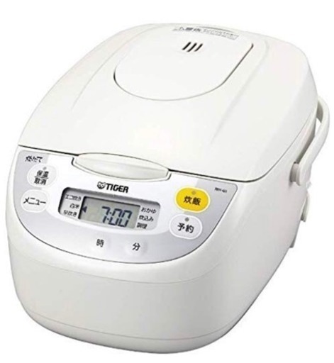 タイガー 炊飯器 マイコン エコ炊き 調理メニュー付き 炊きたて 5.5合 JBH-G101W