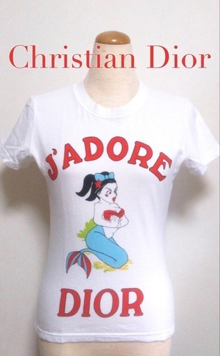 Christian　Dior　激レア限定Tシャツ　マーメイド➀