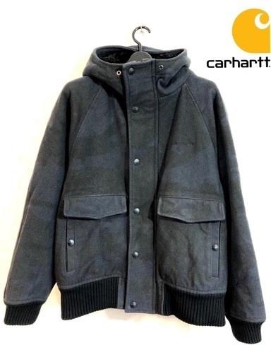 希望価格どうぞ！Carhartt　カーハート　迷彩ブルゾン　ジャケット　古着好きな方どうぞ