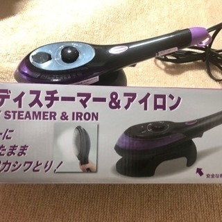 ハンディースチーマー&アイロン(値段交渉可)