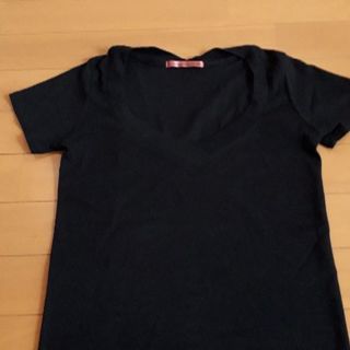 大人可愛いTシャツS～M位☆色ちがい黒・ピンク二枚セット☆LIMITLESSLUXURY☆￥300の画像