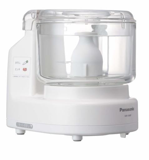 新品　パナソニック フードプロセッサー ホワイト MK-K48P-W