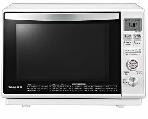 新品　シャープ 過熱水蒸気 オーブンレンジ 23L ホワイト RE-SS8-XW